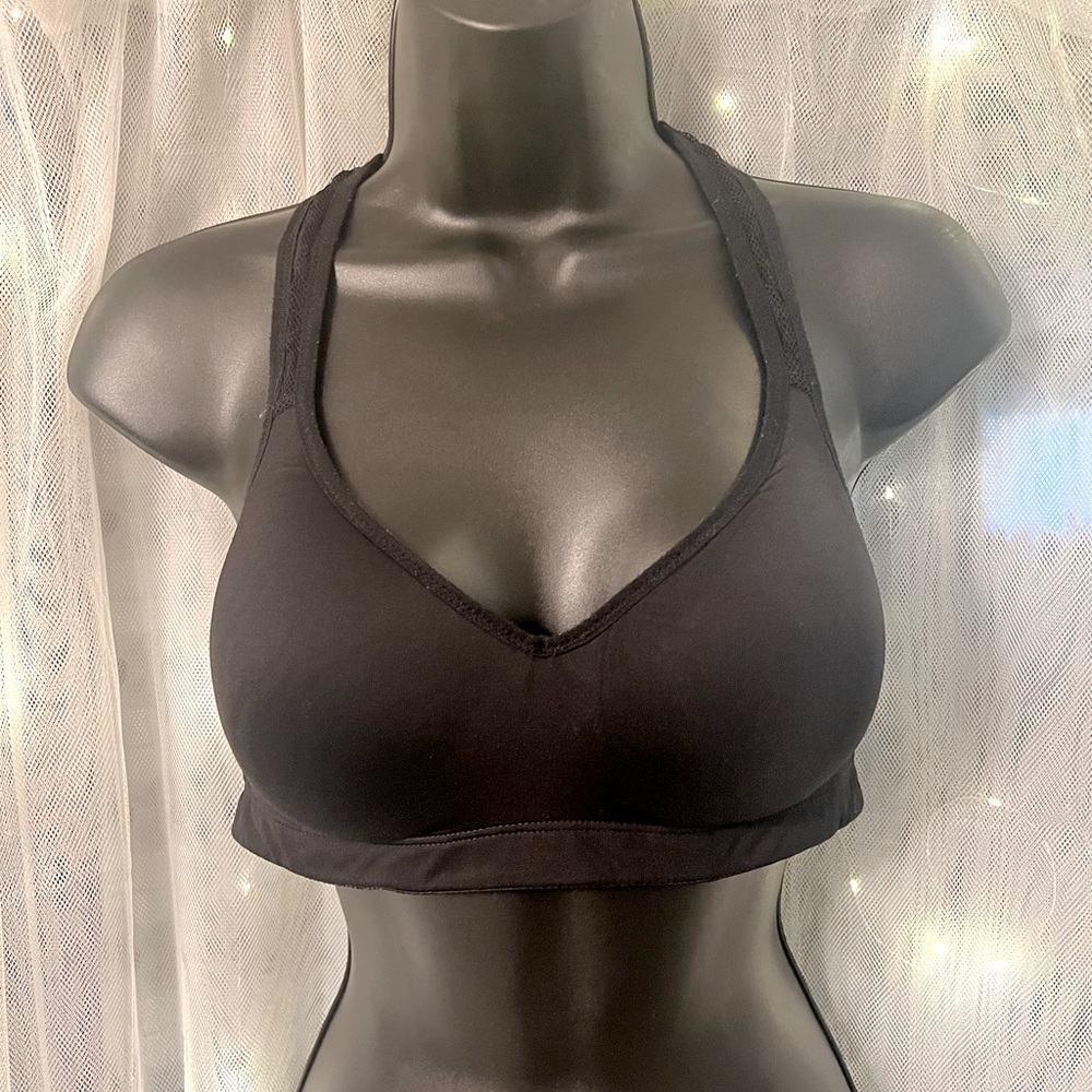 PINK Victoria's Secret Black Sports Bra